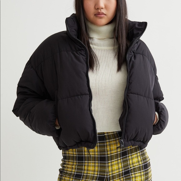 H\u0026M | Jackets \u0026 Coats | Hm Black Short 